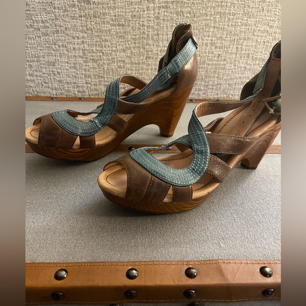Miz Mooz open toe wedge sandal